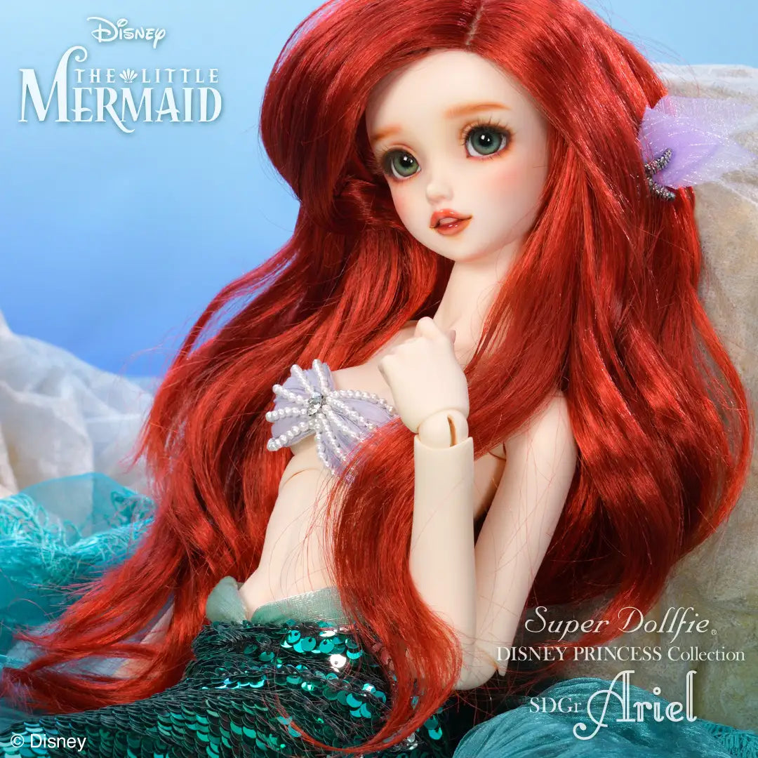 (現貨)Volks Super Dollfie DISNEY PRINCESS Collection SDGr アリエル Full Set