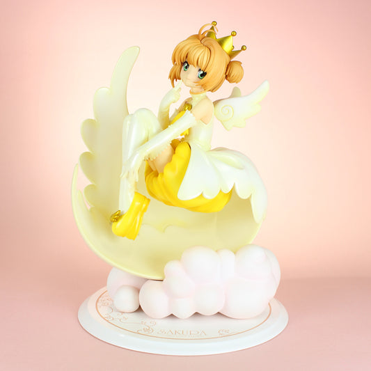 (現貨)1/7 PLUM 百變小櫻 木之本櫻 天使皇冠 手辦模型Figure