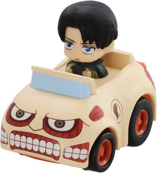 (現貨)進擊的巨人 TAKARA TOMY 阿Q迴力車 MIX QM-10 利威爾 兵長