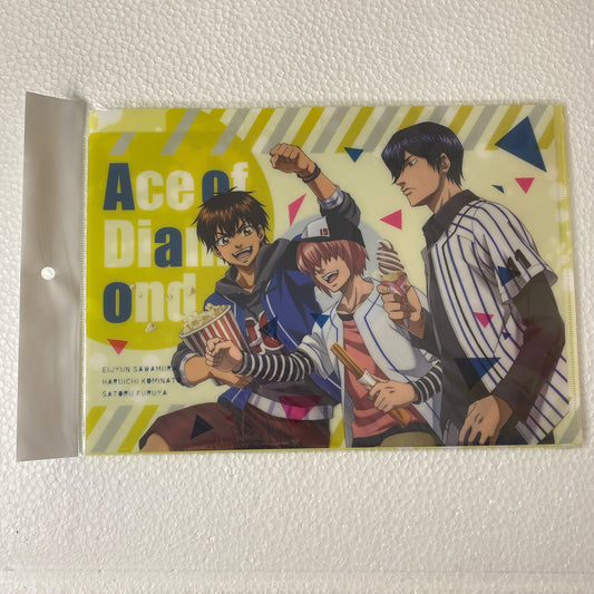 (現貨)鑽石王牌 Ace of Diamond 3層A4文件夾 File 1年生