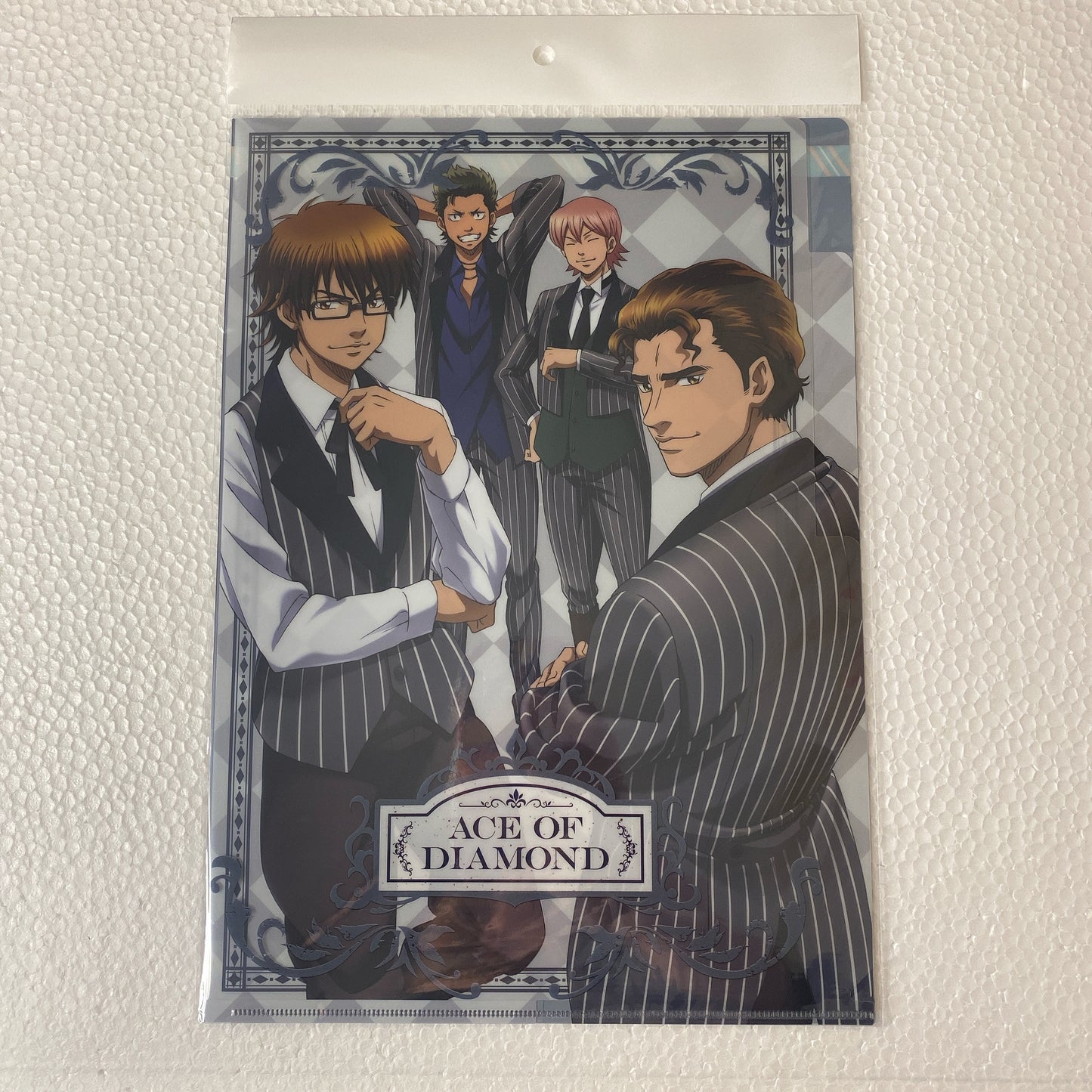 (現貨)鑽石王牌 Ace of Diamond 3層A4文件夾 File 2.3年生