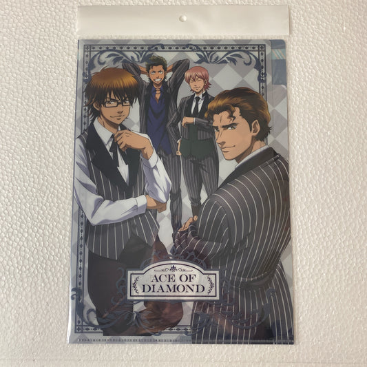 (現貨)鑽石王牌 Ace of Diamond 3層A4文件夾 File 2.3年生