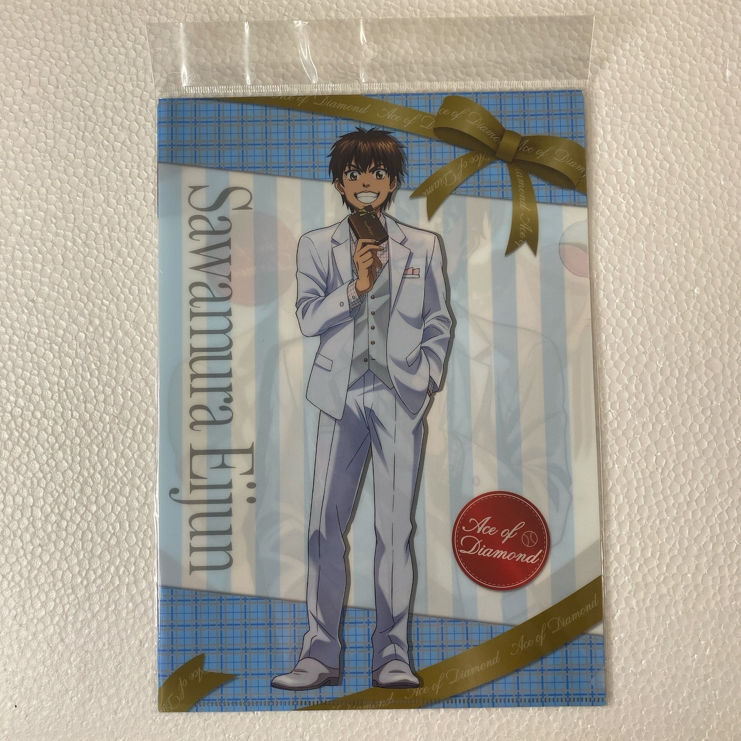 (現貨)鑽石王牌 Ace of Diamond A4文件夾 File 2個SET A 沢村‧御幸