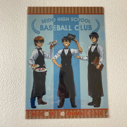 (現貨)鑽石王牌 Ace of Diamond Animate Café A4文件夾 File