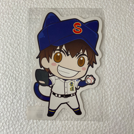 (現貨)鑽石王牌 Ace of Diamond NAMJATOWN限定 貓耳 裁形Postcard 沢村栄純
