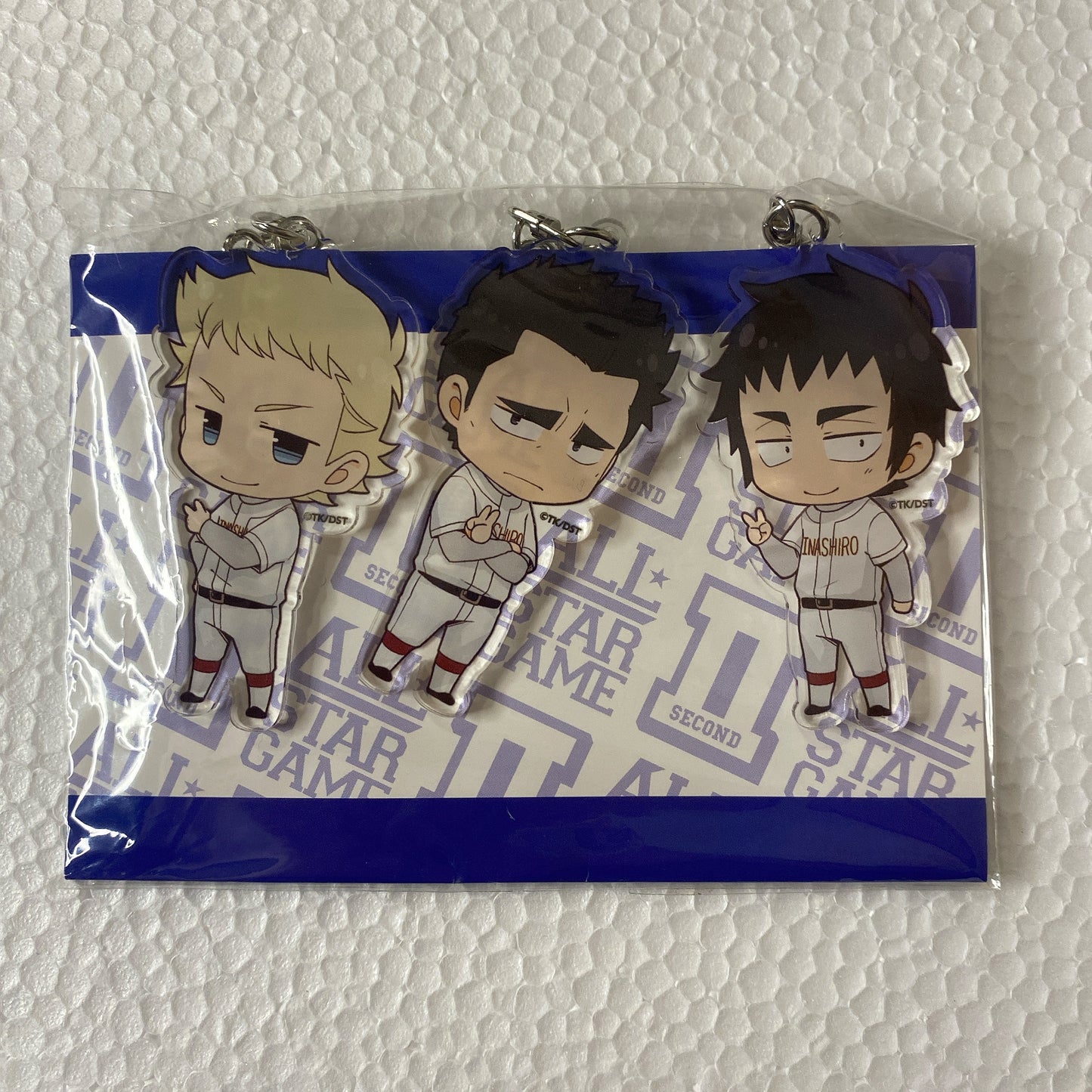 "Ace of Diamond" All Star Game II Acrylic KeychainSET Inashiro Industrial