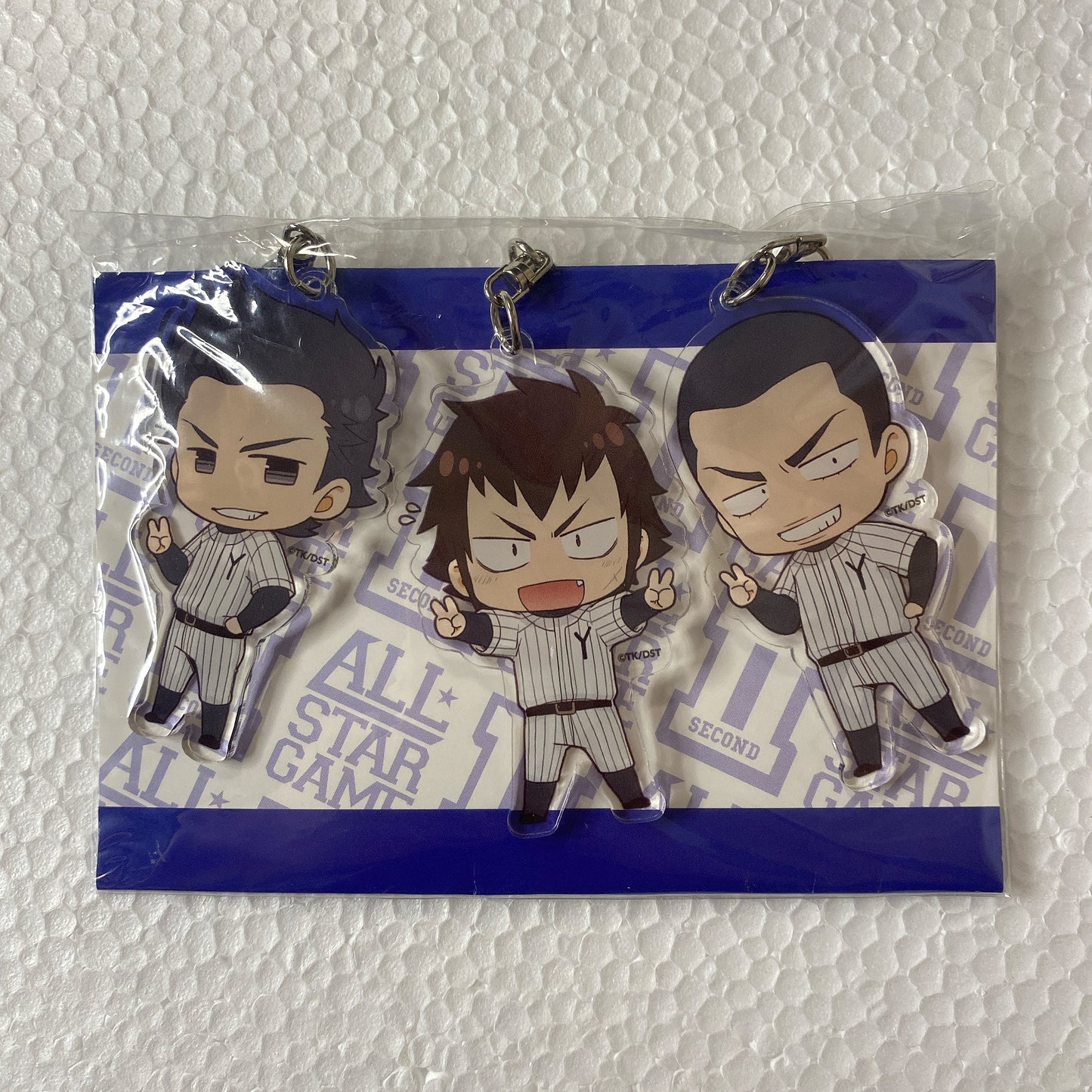 "Ace of Diamond" All Star Game II Acrylic KeychainSET Yakushi High