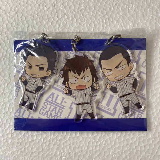 (現貨)鑽石王牌 Ace of Diamond All Star Game II 亞克力匙扣SET 藥師