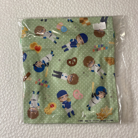 (現貨)鑽石王牌 Ace of Diamond 巾著/袋 御幸一也