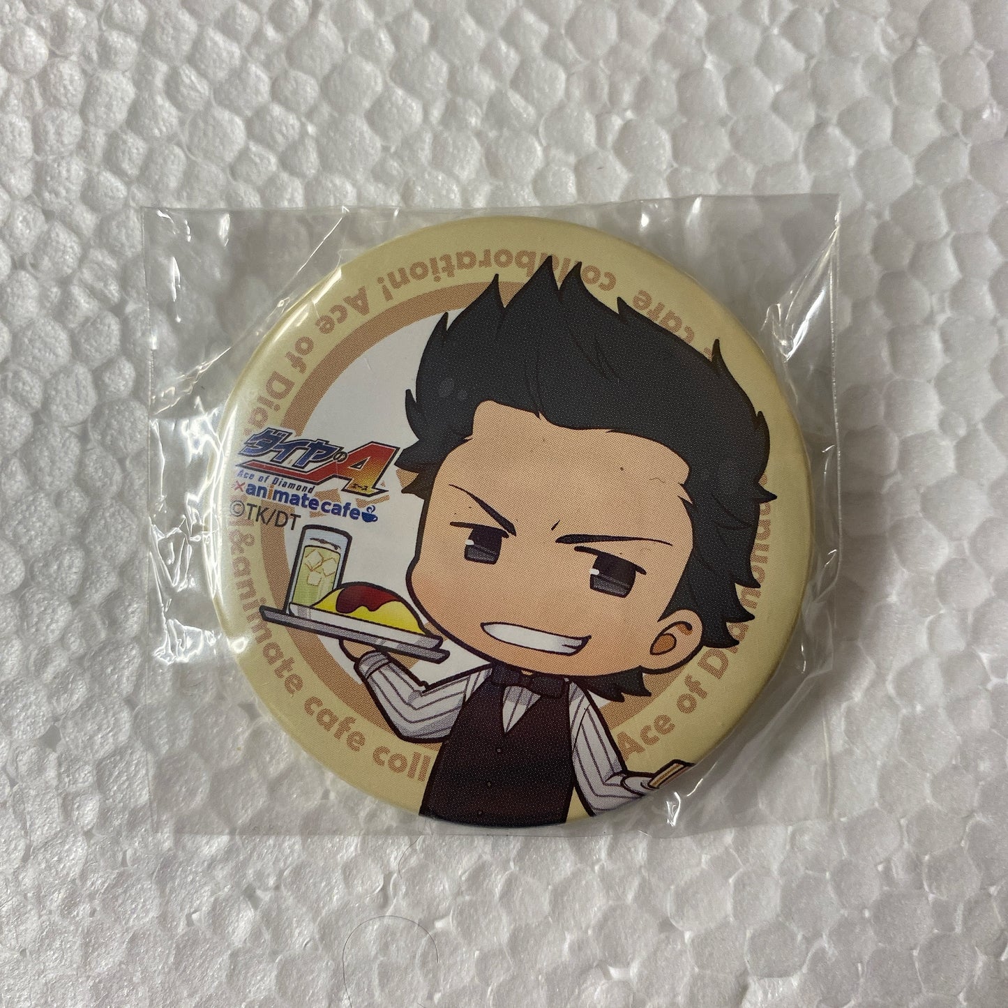 "Ace of Diamond" Animate Café Badge