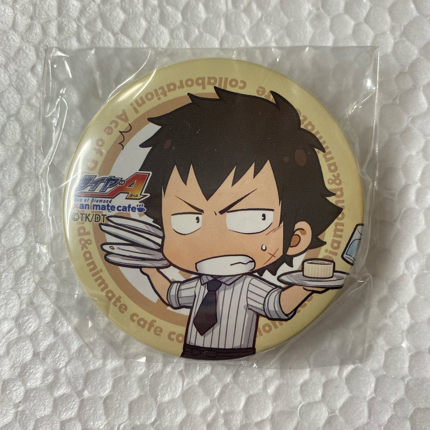 "Ace of Diamond" Animate Café Badge