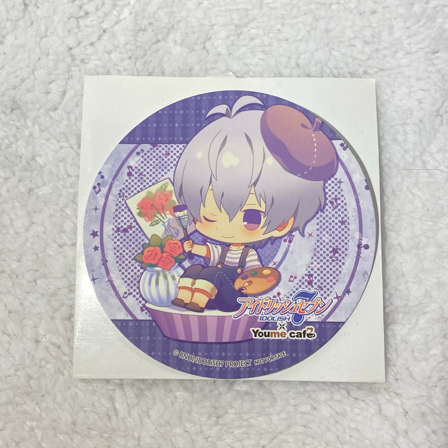 (現貨)YOUME CAFÉ IDOLiSH7 逢坂壯五 杯墊