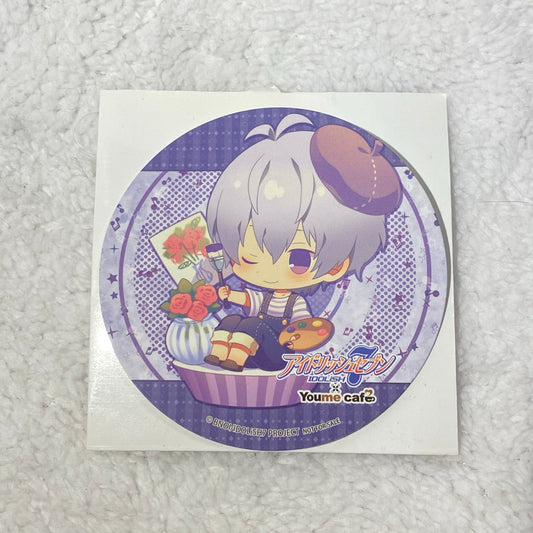 (現貨)YOUME CAFÉ IDOLiSH7 逢坂壯五 杯墊