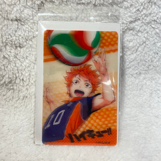 (現貨)排球少年 日向 3D卡