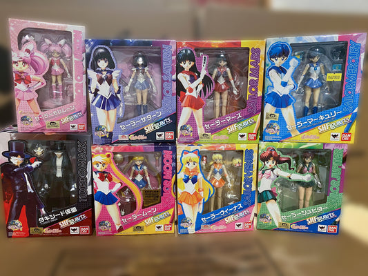 F00010 美少女戰士Sailor Moon S.H.Figuarts SET