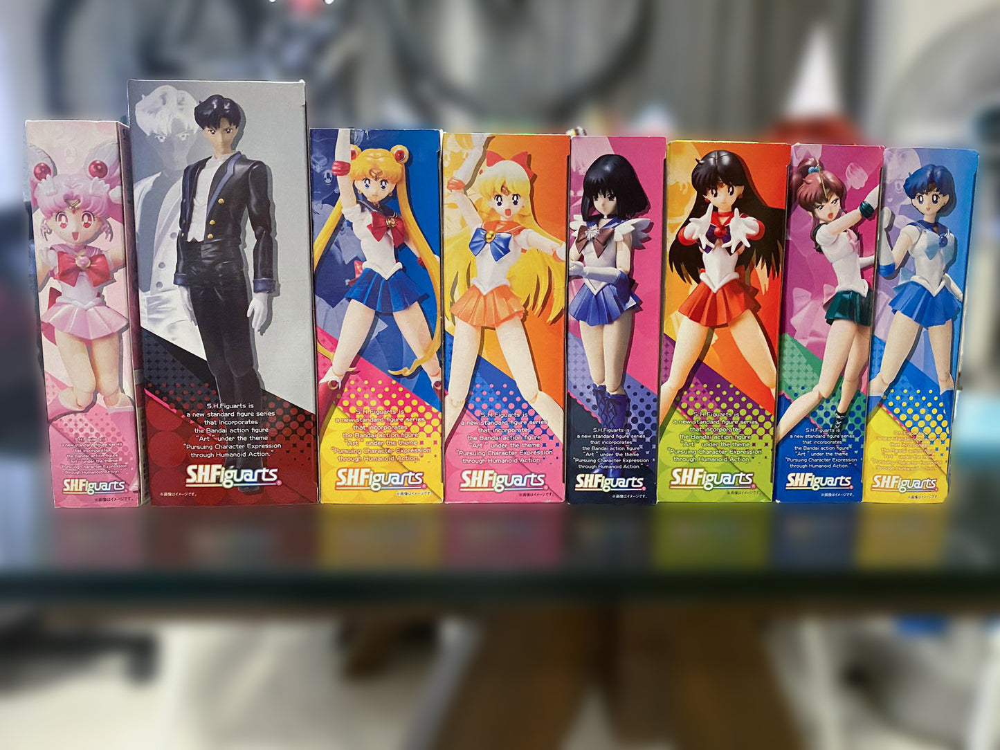 F00010 美少女戰士Sailor Moon S.H.Figuarts SET