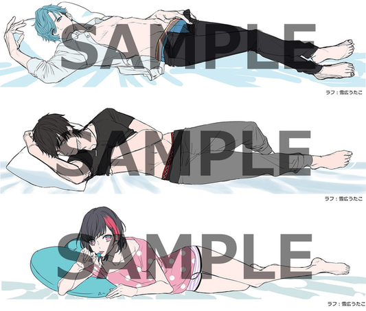 (現貨)B-PROJECT 受注生産限定 等身大抱枕套+特典襟章 (全3種)