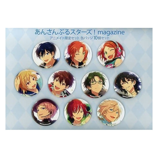Ensemble Stars! Magazine Animate limited set (Set of 10 can badges)
