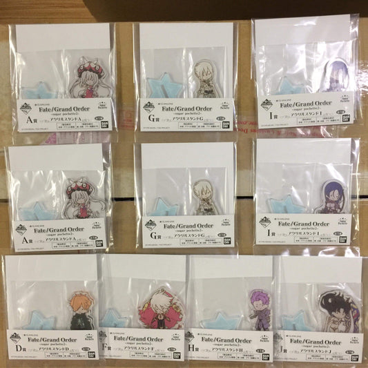 (現貨)一番くじONLINE FGO Fate/Grand Order〜sugar pochette 2〜 アクリルスタンド 立牌